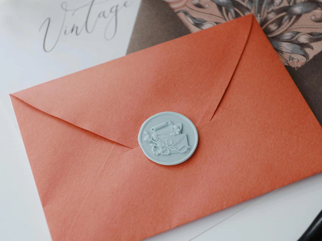 'Floral Elegance' Envelope