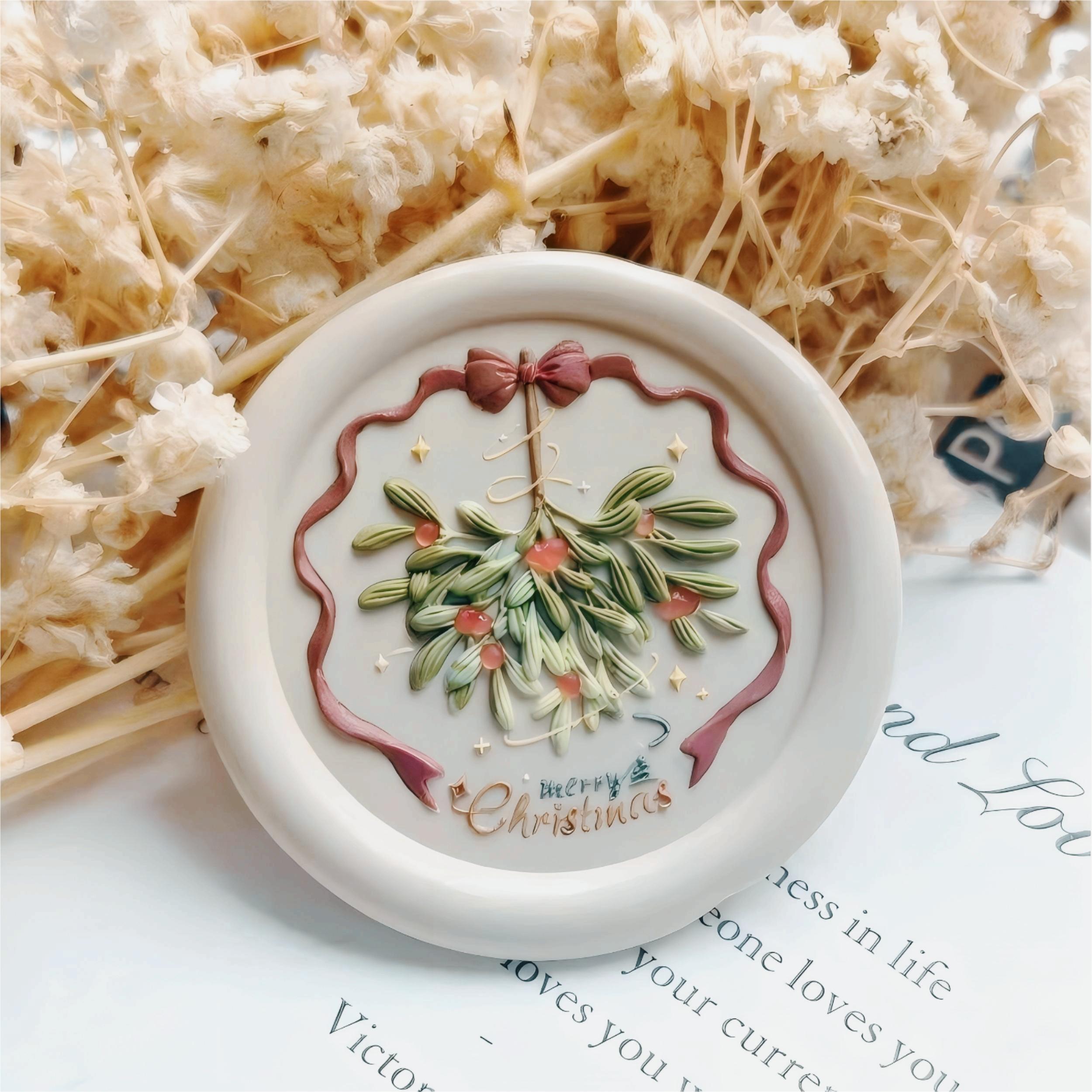 ‘Christmas Serenity’ Wax Seal Stamp